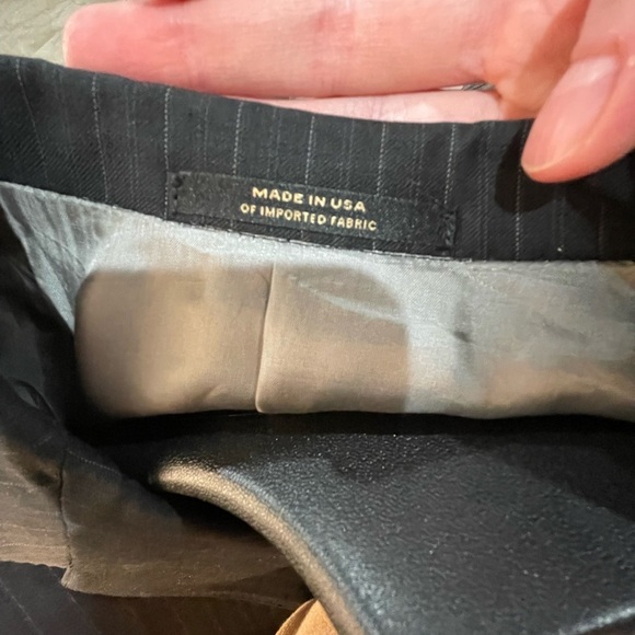 Hart Schafener Marx Studio Collection Men’s Suit Coat & Pants Black 50XL & 40x34 - Picture 5 of 13